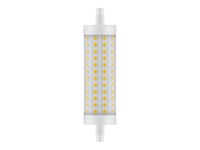 Osram Line - Led-Glödlampa - Form: Majs - R7s - 15 W (Motsvarande 125 W) - Klass E - Varmt Vitt Ljus - 2700 K
