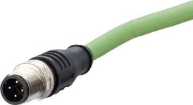 METZ CONNECT 142M1D10100 10m Cat5e Vert câble de réseau - Câbles de réseau (10 m, Cat5e, M12, Vert)