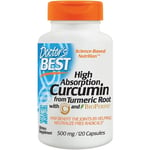 Doctor's Best - High Absorption Curcumin From Turmeric Root with C3 Complex & BioPerine Variationer 500mg - 120 caps
