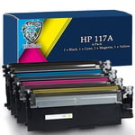 NEW Replacement HP 117A 4-Colour Toner Cartridge HP Laser 150 150a 179fng 179fnw