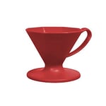 Bialetti - 6363 - Pour Over Machine à Café avec 1 Tasse Plastique - Rouge