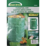 Sac à Déchet de Jardin 110 L Réutilisable Résistant avec Poignées Feuilles élagage