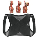 Adjustable Posture Corrector Brace Net Breathable Back Spine Sup L