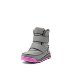 Sorel Whitney 2 Strap Waterproof Unisex Kids Winter Boots, Grey (Quarry x Grill), 6 UK