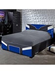 X Rocker Cerberus Bed Mk2- Bed In A Box, Blue