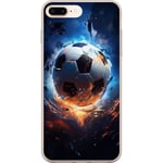 Apple iPhone 8 Plus Transparent Mobilskal Flygande boll