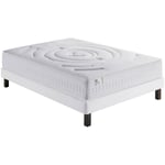 Simmons - Matelas 100% ressorts et latex, accueil enveloppant - Influence-R - Dimensions - 160x200 cm