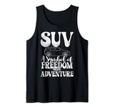 SUV a Symbol of Freedom and Adventure Big Car Tank Top