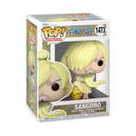 Funko POP! Animation: One Piece - Vinsmoke Sanji - Sangoro - (Wano) - Collectable Vinyl Figure - Gift Idea - Official Merchandise - Toys for Kids & Adults - Anime Fans - Model Figure for Collectors