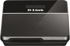 D-Link DWR-932, portabel trådlös 4G/LTE router, microSIM-kortplats,