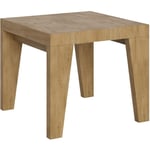 Itamoby - Table extensible 90x90/246 cm Naxy Quercia Natura