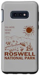 Coque pour Galaxy S10e Soucoupe volante OVNI du parc national de Roswell Meme Souvenir
