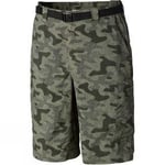 "Mens Silver Ridge Printed Cargo Shorts"