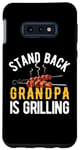 Coque pour Galaxy S10e Stand Back Grandpa is Grilling Barbecue rétro