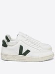 Veja Men's V-12 Trainers - White/Green, White/Green, Size 7, Men