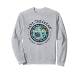Save The Ocean Gift - Keep The Sea Plastic Free Turtle Sweatshirt