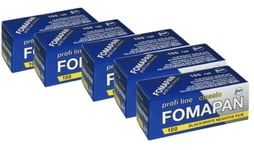 Foma Fomapan Classic 5 Lot de 5 Films 120er Photo 100 ASA Noir/Blanc négatif