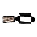 Lume Cube - Lume Cube Light Shaping Kit for Panel Pro - controlled light in the palm of your hand - Barndoor and Honeycomb Grid allows you to shape your light.
