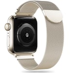 TECH-PROTECT MILANESBAND APPLE WATCH 4 / 5 / 6 / 7 / 8 / 9 / SE (38 / 40 / 41 MM) STARLIGHT