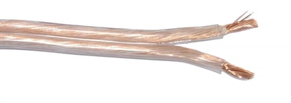 Nelco Anslutningskabel RKub, transparent 2 x 0,75 mm2
