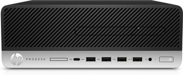 HP ProDesk 600 G5 DDR4-SDRAM 9500 SFF 9th gen Intel® Core™ i5 8 GB 256 GB SSD Windows 10 Pro PC Black