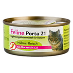 Feline Porta 21 -kissanruoka 6 x 156 g - kana & aloe (viljaton)