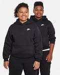 Nike Sportswear Club Fleece Hettegenser til store barn (utvidet størrelse)