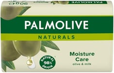Palmolive Naturals Moisture Care Olive & Milk Soap Bar 90g / Pack of 18 Bars