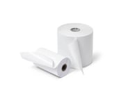 Zebra Zeroliner 4500D - Papper - Permanent Häftning - Rulle A6 (10,5 Cm X 280 M) 4 Rulle (Rullar) Etikettpapper