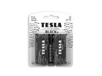 Tesla Black Alkaline batteri D LR20 (2 stk) - 2293101