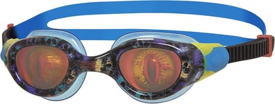 Zoggs Unisex-Youth Sea Demon Junior Hologram Lens Swimming Goggles (6-14 Years)