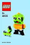 Monthly Mini Build LEGO Polybag Set 40126 Alien Parts & Instructions Rare Set
