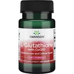 Swanson - L-Glutathione + Coenzyme Q10 (30 Caps)