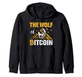 The Wolf Of Bitcoin Zip Hoodie