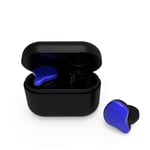 Fashion Bluetooth Earphone, Wireless Bluetooth 5.0 Earphones Sport Handsfree in Earbuds Headphones, with Mic Charger Room, for Smartphones/Gym (Blue)