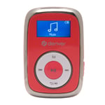 Denver MPS-316 MP3 afspiller - 16 GB - Rød