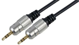 15M 3.5mm Stereo Jack to Jack Audio OFC Cable 15 metres AUX TRS Long Lead