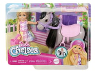 Barbie Chelsea Doll & Horse Toy Set Bends at Knees "Ride" Pony toy New with Box