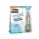 Rubson Minifresh | Absorbeur d’humidité parfum neutre (2 sachets de 50 g) – Idéal pour dressing, penderie, tiroir et placard – Efficace jusqu'à 6 semaines