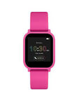Tikkers Teen Series 10 Pink Silicone Strap Smart Watch, Pink