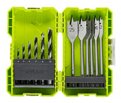 RYOBI RAK12SWD Wood Drill Bit Set (12 Piece)