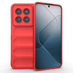 Xiaomi 14 Pro Fleksibelt Plastdeksel - Rød
