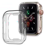 Apple Watch Ultra 1/2 (49mm) Skal Flexibel Plast - Transparent