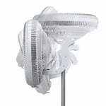 EcoAir Kinetic 14" DC Fan Pedestal 9 Speeds Remote Control Timer Oscillation