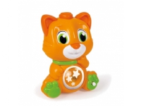 Clementoni, Baby, Interactive Toy, Cat, Orange, Unisex, 10 - 36 months