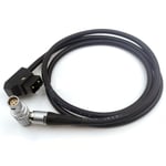 Power Cable Angled D-tap For V-mount To Red-Epic 6-pin lemo  100cm