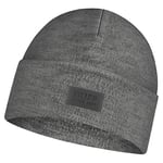 Buff Unisex's Khaki Merino Wool Fleece Hat, Grey, One Size