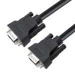DTECH 15m VGA Monitor PC Cable Male to Male 1080p High Resolution