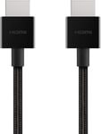 Belkin 8K Ultra High Speed HDMI 2.1 Braided Cable 48 Gbps Dolby Vision/HDR 10