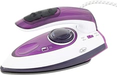 Travel Steam Iron Lightweight & Portable 50ml water Tank Non-Stick Soleplate